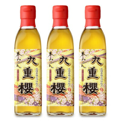 九重味淋本みりん九重櫻300ml×3本【にっぽん津々浦々】