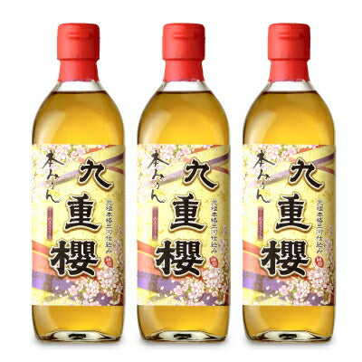 九重味淋本みりん九重櫻500ml×3本【にっぽん津々浦々】