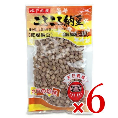 《送料無料》だるま食品水戸名産ころころ納豆120g×6個《あす楽》