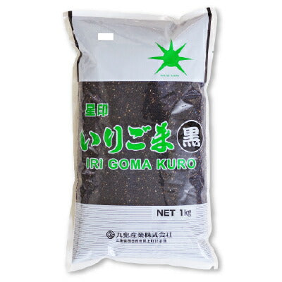 九鬼産業 星印 いりごま 黒 1000g – にっぽん津々浦々｜本店