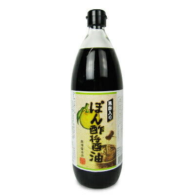 【SS限定!最大2000円OFFクーポン】黒澤醤油店黒酢入りぽん酢醤油1L