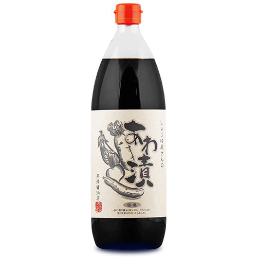 黒澤醤油店あわ漬1000ml《あす楽》