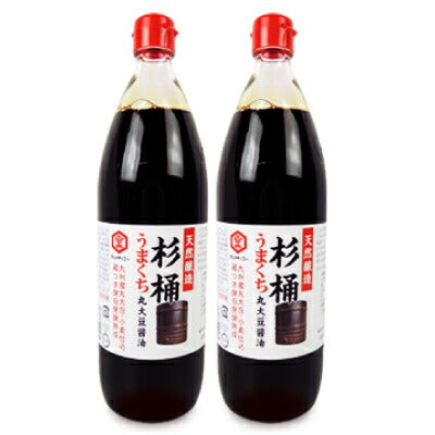 クルメキッコー杉木桶九州うまくち醤油900ml