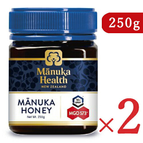 《送料無料》富永貿易マヌカヘルスマヌカハニーMGO573+/UMF16+250g×2個正規輸入品