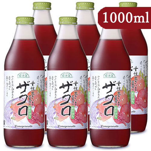 《送料無料》マルカイ順造選女性生きいきザクロジュース1000ml×6個ケース販売《あす楽》