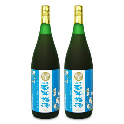 明利酒類梅香百年梅酒すっぱい完熟にごり仕立て1800ml