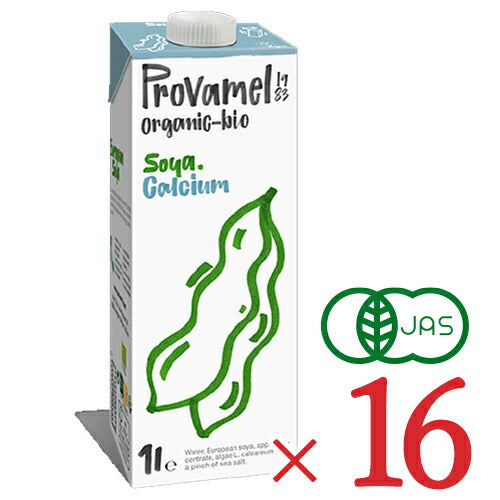 プロヴァメル オーガニック 豆乳飲料 1000ml × 8本 有機JAS ケース販売