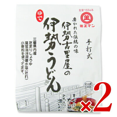 ミエマン醤油西村商店伊勢古里屋伊勢うどん2食入り560g