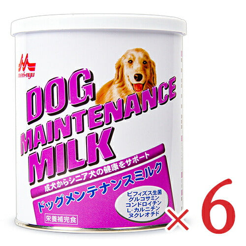 《送料無料》森乳サンワールドワンラックドッグメンテナンスミルク粉末280g×6個セット