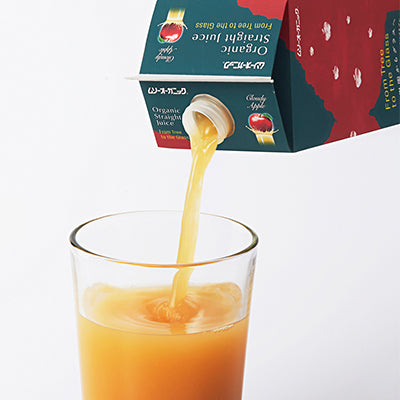 ムソー オーガニック ストレートジュース・クラウディアップル 1L 有機JAS