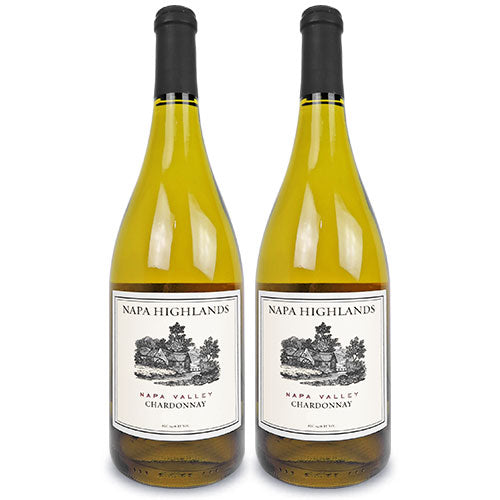 《送料無料》ナパハイランズNAPAHIGHLANDSシャルドネナパヴァレー白ワイン750ml×2本セット《あす楽》
