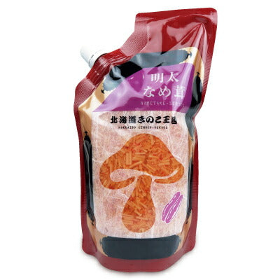 北海道名販北海道きのこ王国明太なめ茸400g《あす楽》