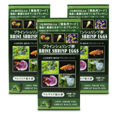 【ミライスタイル】日本動物薬品ニチドウブラインシュリンプエッグス100g