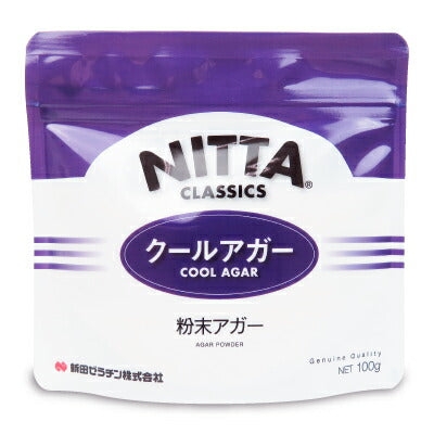 新田ゼラチン クールアガー ゼリー用ゲル化剤 100g – にっぽん津々浦々