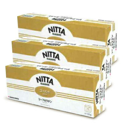 新田ゼラチンリーフゼラチンゴールド300g×3箱【にっぽん津々浦々】