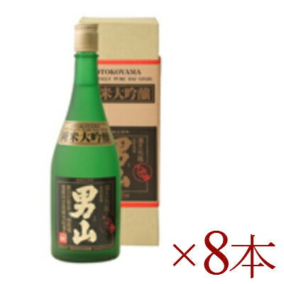 男山純米大吟醸(化粧箱入り)720ml×8本【にっぽん津々浦々】