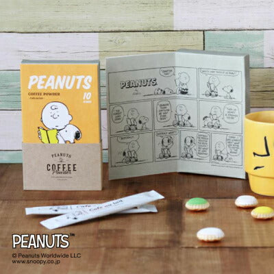 パウダーフーズフォレスト スヌーピー コーヒー スティック カフェオレ 4g × 10本