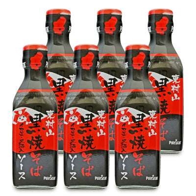 ポールスタア 東村山 黒焼きそばソース 瓶 200ml