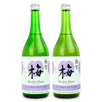 九重雜賀 ノンアルコール梅 Rock'n Plum ロックンプラム 720ml