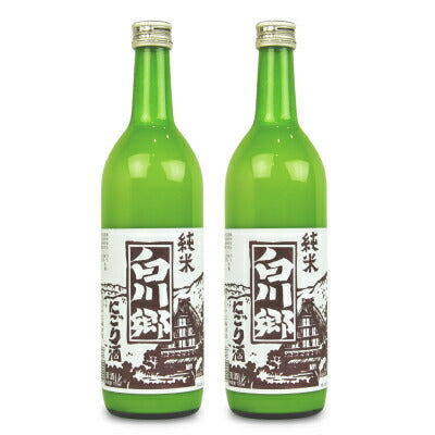 三輪酒造白川郷純米にごり酒720ml《あす楽》