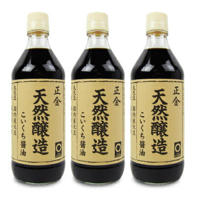 正金醤油天然醸造こいくち醤油500ml