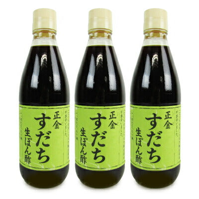 【マラソン限定!最大2000円OFFクーポン配布中!】正金醤油すだち生ぽん酢360ml
