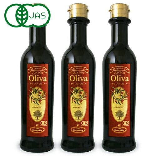 【マラソン限定!最大2,000円OFFクーポン配布中!】《送料無料》そらみつプレミアオーガニックEXVオリーブオイルオリーバ229g×3本有機JAS