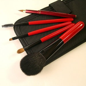 竹田ブラシ スターターセット ベーシック 椿 （5本セット：ポーチ付