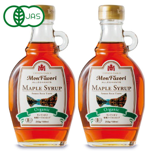 富永貿易モンファボリオーガニックメープルシロップ250g《あす楽》