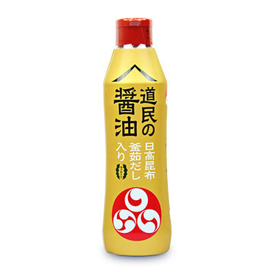 福山醸造 トモエ 道民の醤油日高昆布 450ml – にっぽん津々浦々｜本店