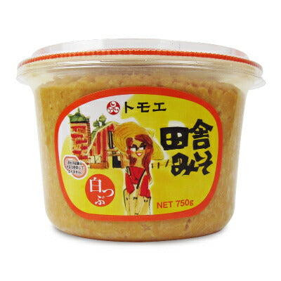 福山醸造 トモエ 田舎みそ白つぶ750g カップ – にっぽん津々浦々｜本店