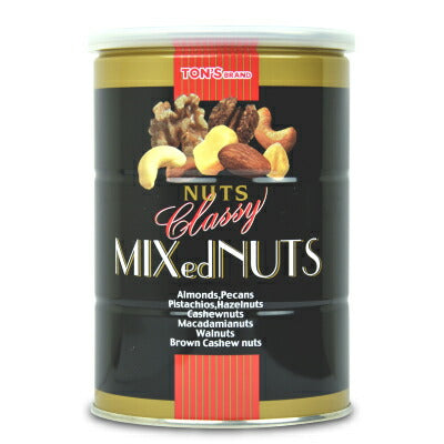 東洋ナッツ食品トンTON'Sクラッシーミックスナッツ缶360g《あす楽》