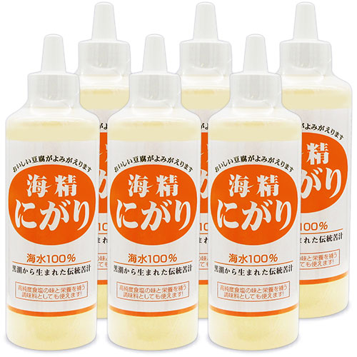 《送料無料》海の精海精にがり200ml×6本セットボトルタイプ