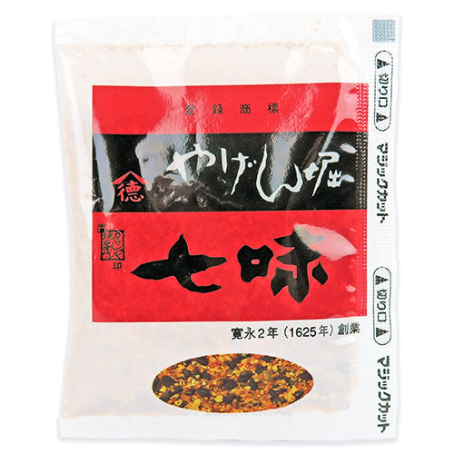 からしや徳右衛門印 やげん堀 七味唐辛子 12g 袋 中島商店 – にっぽん
