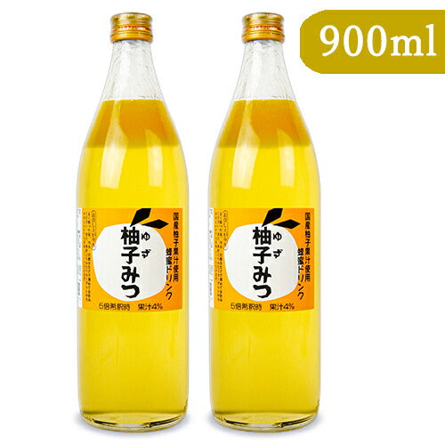 金澤やまぎし養蜂場 柚子みつ 900ml ハニードリンク