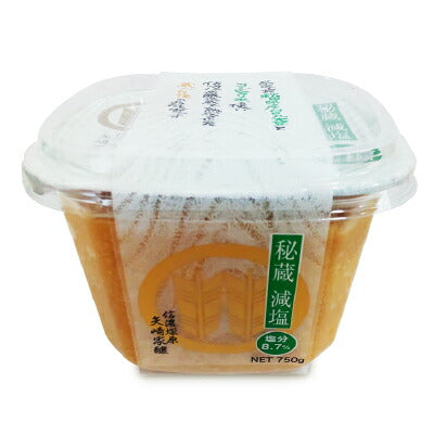 《賞味期限間近のお試し価格》山高味噌秘蔵みそ減塩750g《返品・交換不可》《賞味期限2023年9月30日》
