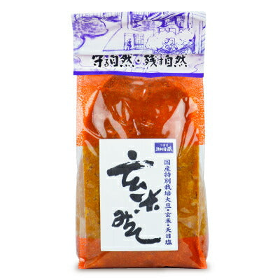 国産特別栽培原料 消費者御用蔵 玄米味噌 1kg ヤマキ醸造 – にっぽん