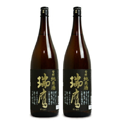 瑞鷹芳醇純米酒1.8L《あす楽》