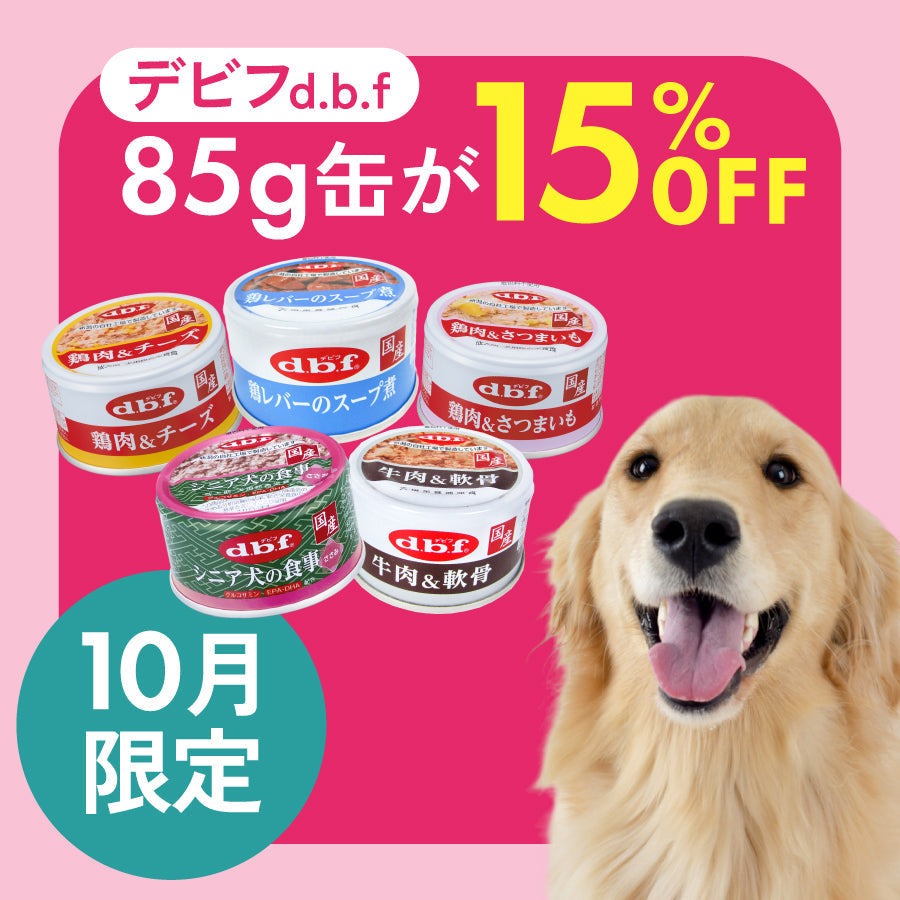 10月はデビフの対象商品が15%OFF！