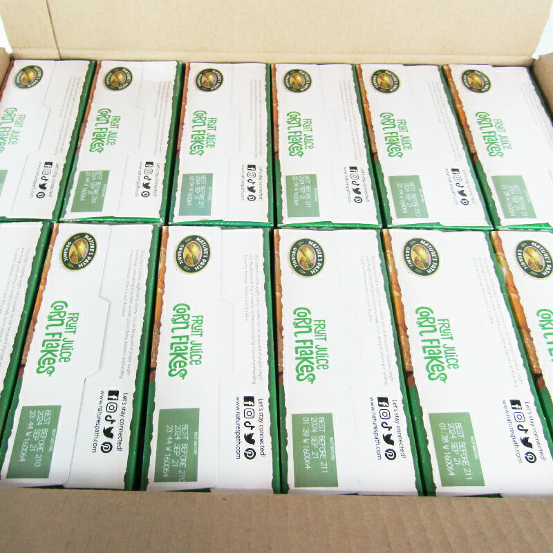 【最大2000円OFFクーポン配布中！楽天スーパーSALE】ネイチャーズパースオーガニックシリアルコーンフレークフルーツジューススウィーテンド300g×12個有機JASケース販売