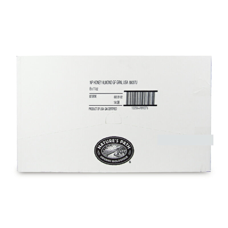 《送料無料》ネイチャーズパースオーガニックハニーアーモンドグラノーラ312g×8個有機JASケース販売