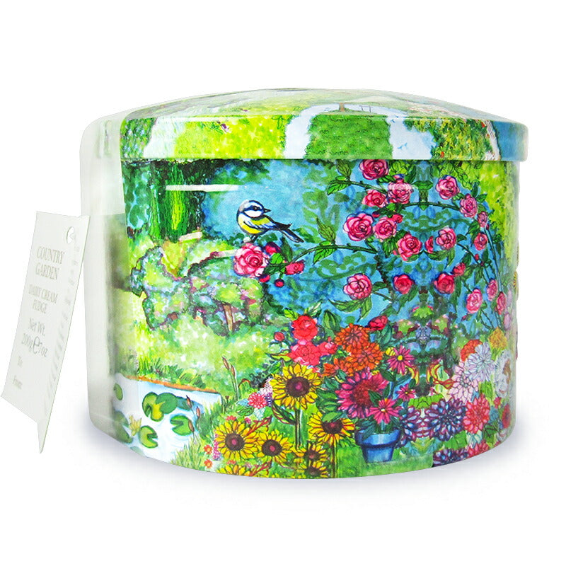 【最大2000円OFFクーポン配布中！楽天スーパーSALE】ガーディナーズカントリーガーデン缶クリームファッジ200gキャンディ