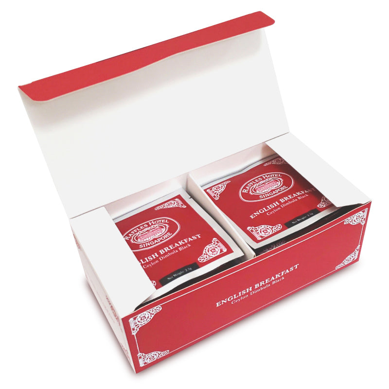 Raffles Hotel ラッフルズホテル  イングリッシュブレックファースト 2.5g × 20袋 ティーバッグ 正規品