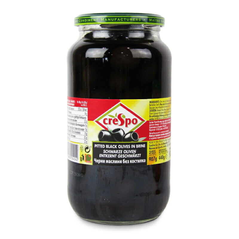 【スーパーSALEで使える最大2000円OFFクーポン配布中!!】クレスポブラックオリーブ種抜き440g
