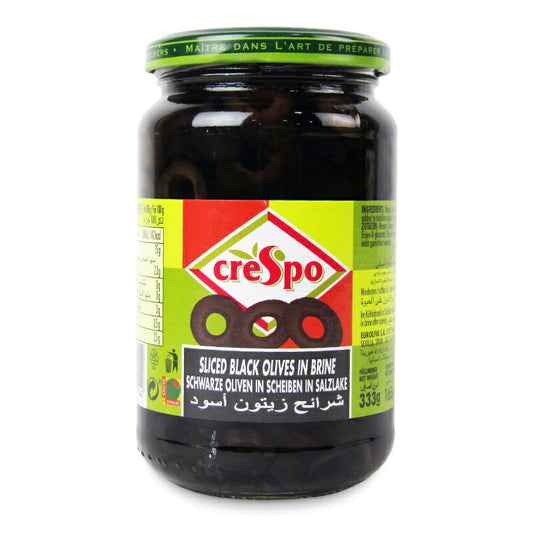 【スーパーSALEで使える最大2000円OFFクーポン配布中!!】クレスポブラックオリーブスライス165g