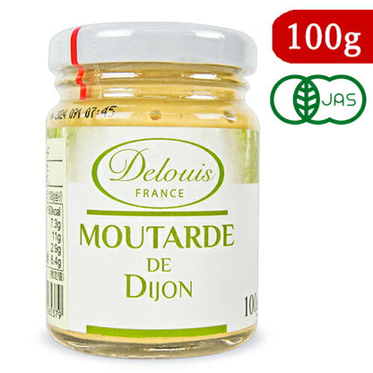 DELOUISドゥルイオーガニックディジョンマスタード100g有機JAS