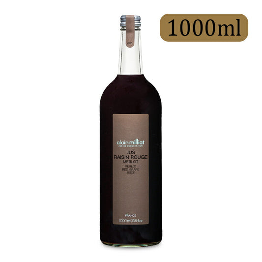 アルカンアラン・ミリアメルロー種赤グレープジュース1000ml【にっぽん津々浦々】