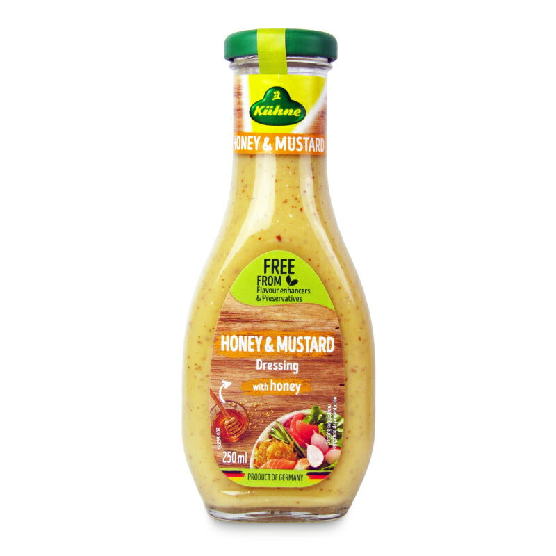 【スーパーSALEで使える最大2000円OFFクーポン配布中!!】キューネハニーマスタードドレッシング250ml