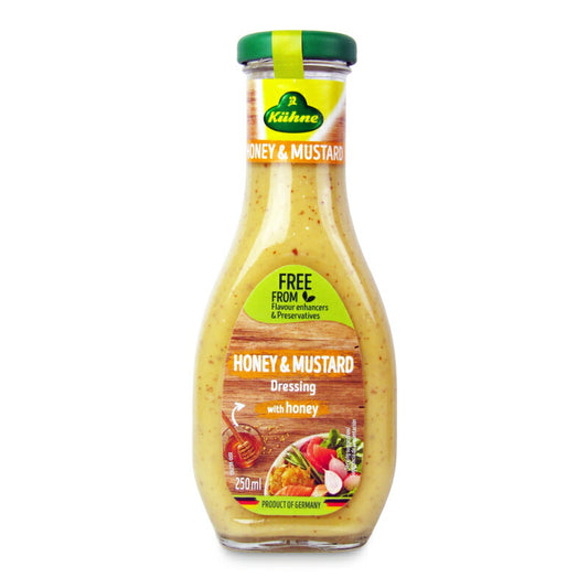 【スーパーSALEで使える最大2000円OFFクーポン配布中!!】キューネハニーマスタードドレッシング250ml