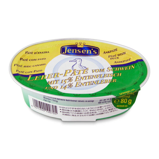 ジェンセンフォアグラ（ダック）パテ80g